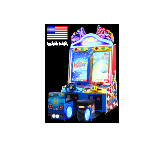 DUO DRIVE Ticket Redemption Arcade Machine Game for sale by UNIS